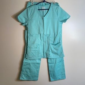 Cherokee workwear scrubs - mint green